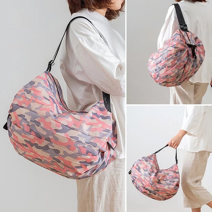 Large Capacity Canvas Foldable Shopping Bag | Bowlift