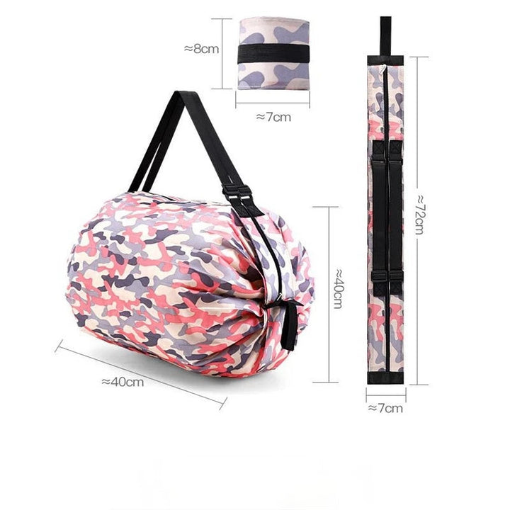 Large Capacity Canvas Foldable Shopping Bag | Bowlift