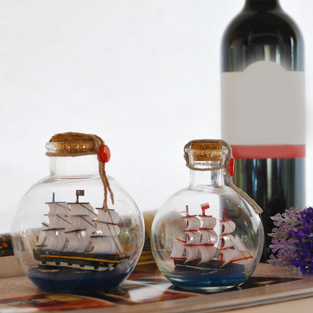 Creative Glass Bottle Ship | Bowlift