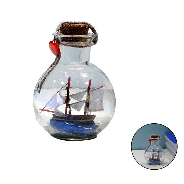 BowLift | Creative Glass Bottle Ship