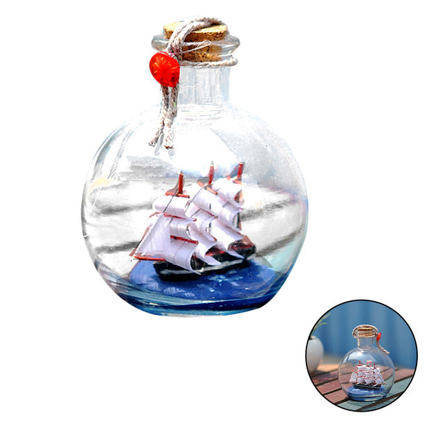 BowLift | Creative Glass Bottle Ship