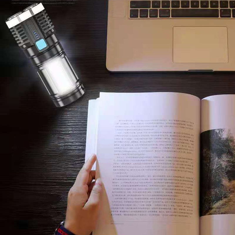 Ultra Bright Rechargeable LED Flashlight | Bowlift