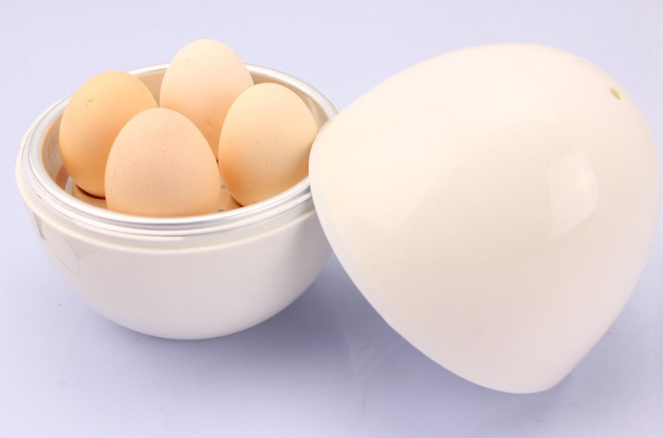 BowLift | Round Shape Microwave Egg Boiler Steamer