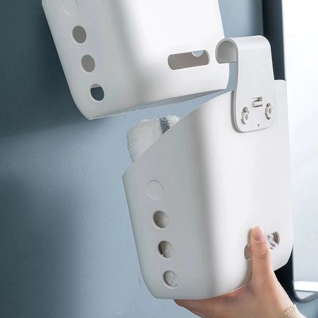 Wall-Mounted Simple Hanging StackaBowlifte Storage Basket | Bowlift