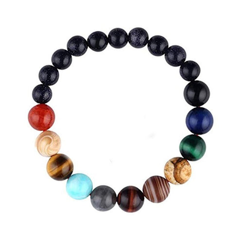 BowLift | Solar System Natural Stone Charming Bracelet
