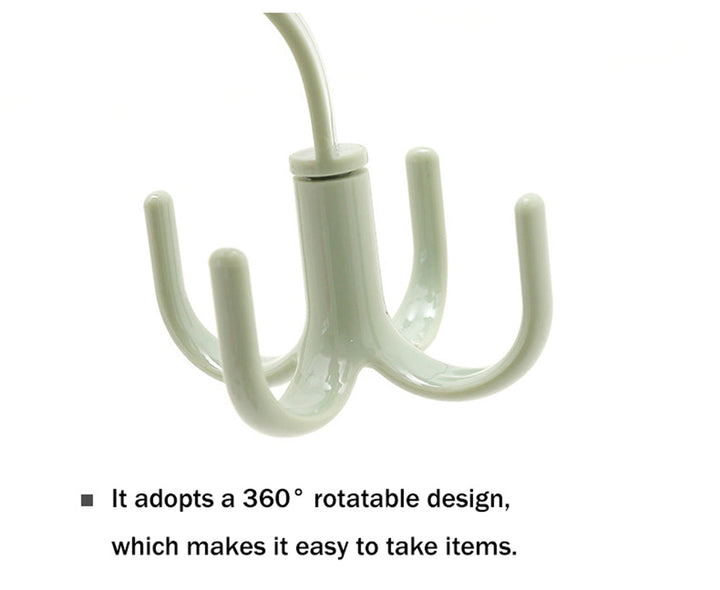 Rotating Four-Claw Wardrobe Organizer Hanger | Bowlift