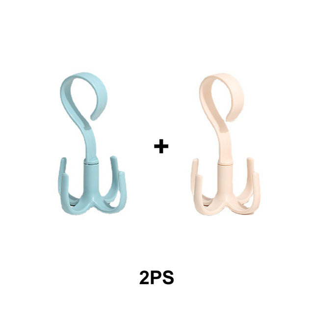 Rotating Four-Claw Wardrobe Organizer Hanger | Bowlift