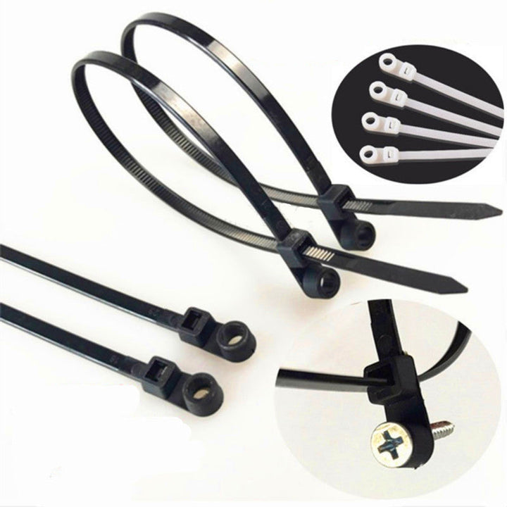 Mountable Self Locking Plastic Cable Ties | Bowlift