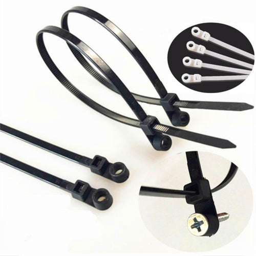 Mountable Self Locking Plastic Cable Ties | Bowlift