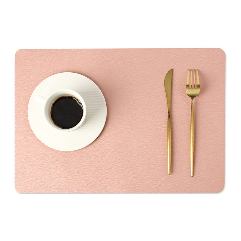 BowLift | Modern rectangular waterproof PU leather placemats