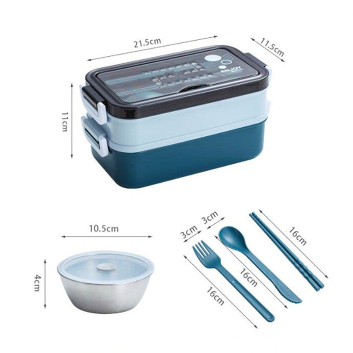 Double Layer Leak-Proof Soup Bowl Lunch Box | Bowlift