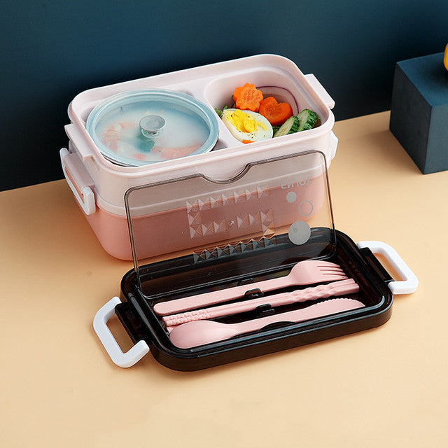 Double Layer Leak-Proof Soup Bowl Lunch Box | Bowlift