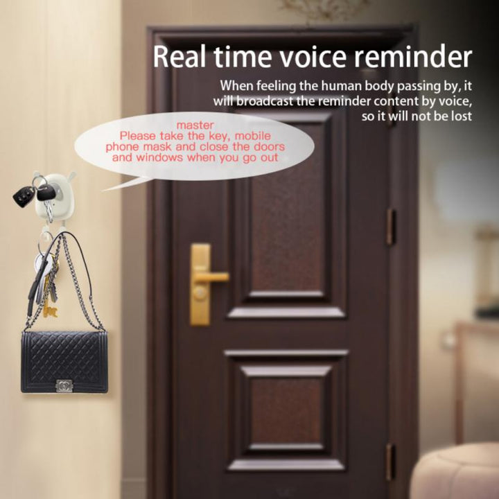 Cartoon Elf Sensor Voice Reminder Key Hook | Bowlift