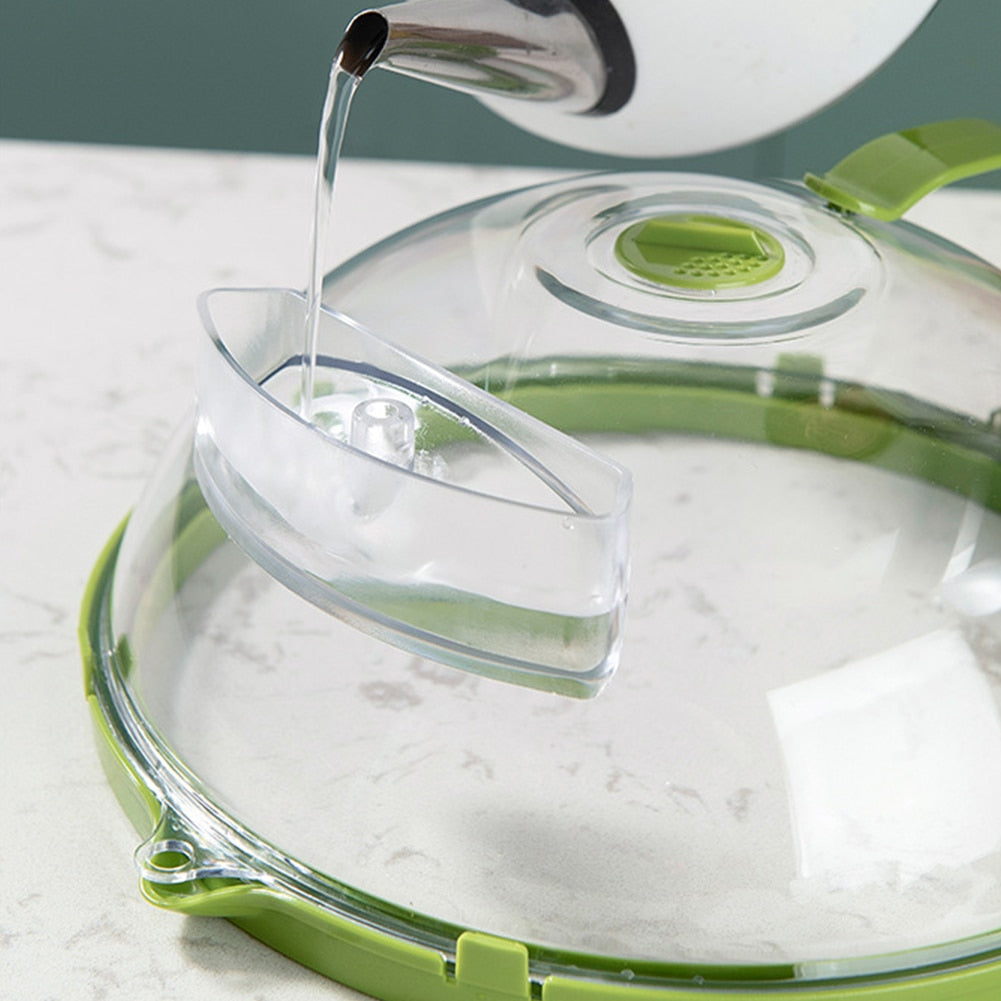 BowLift | Adjustable Vent Transparent Microwave Cover Lid