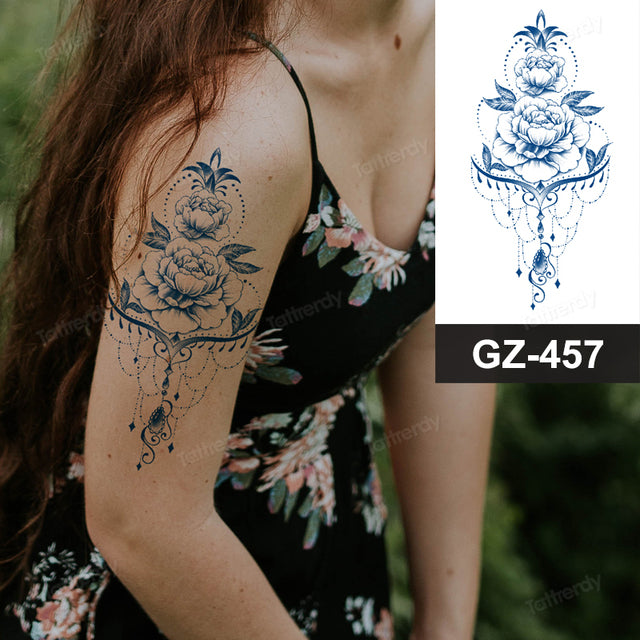 BowLift | Flower Sleeve Semi-Permanent Tattoo