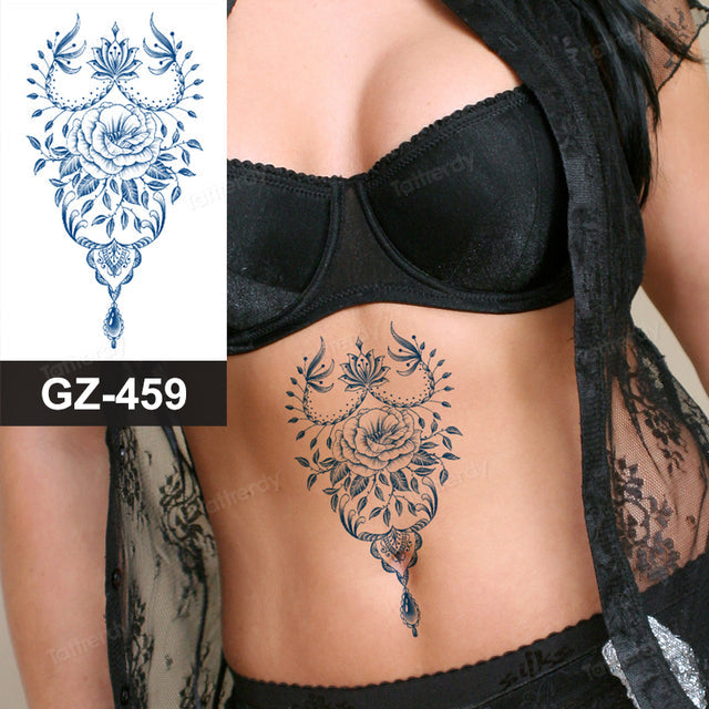 BowLift | Flower Sleeve Semi-Permanent Tattoo