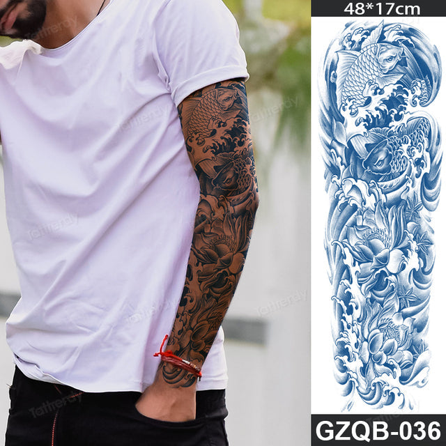BowLift | Ethnic Long Sleeve Semi-Permanent Temporary Tattoo