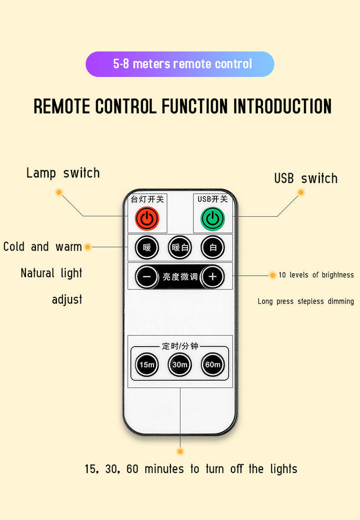 Remote Control Luminous Night Light | Bowlift