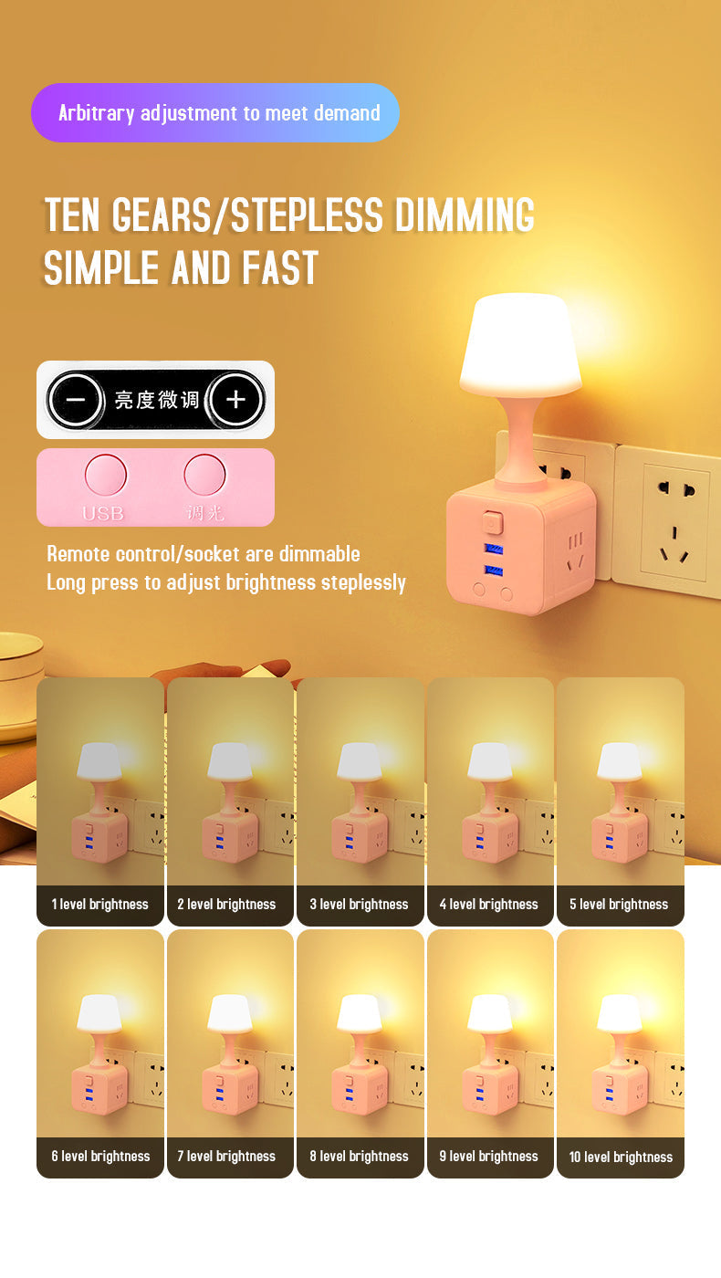 Remote Control Luminous Night Light | Bowlift