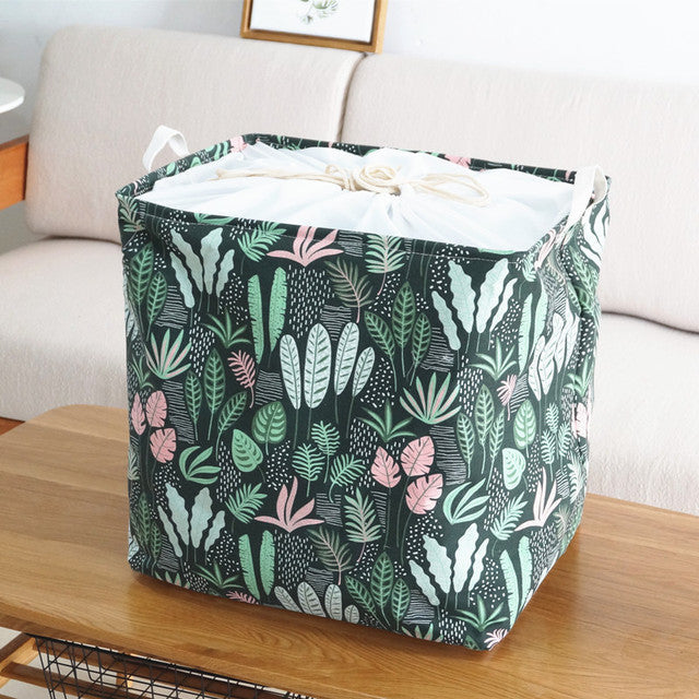 BowLift | Large Capacity Cotton Foldable Laundry Basket