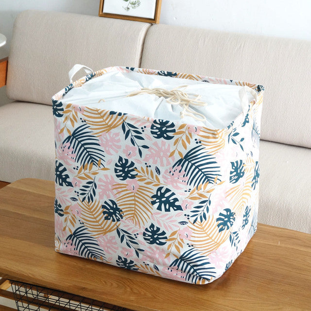 BowLift | Large Capacity Cotton Foldable Laundry Basket