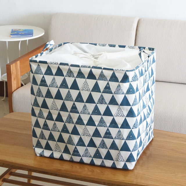 Large Capacity Cotton FoldaBowlifte Laundry Basket | Bowlift
