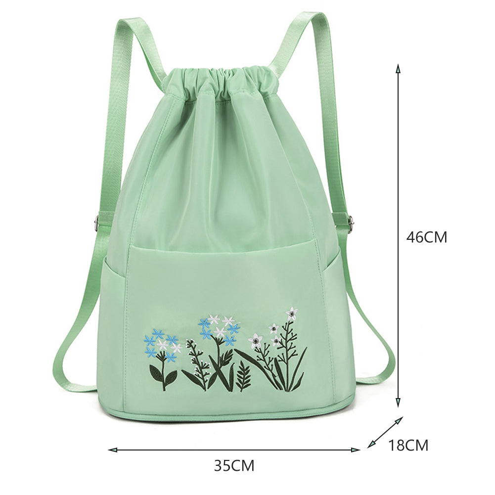 Flower Waterproof Folding Large Travel Backpack | Bowlift