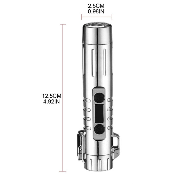 BowLift | Multifunctional Electric Razor Shaver with Built-in Lighter