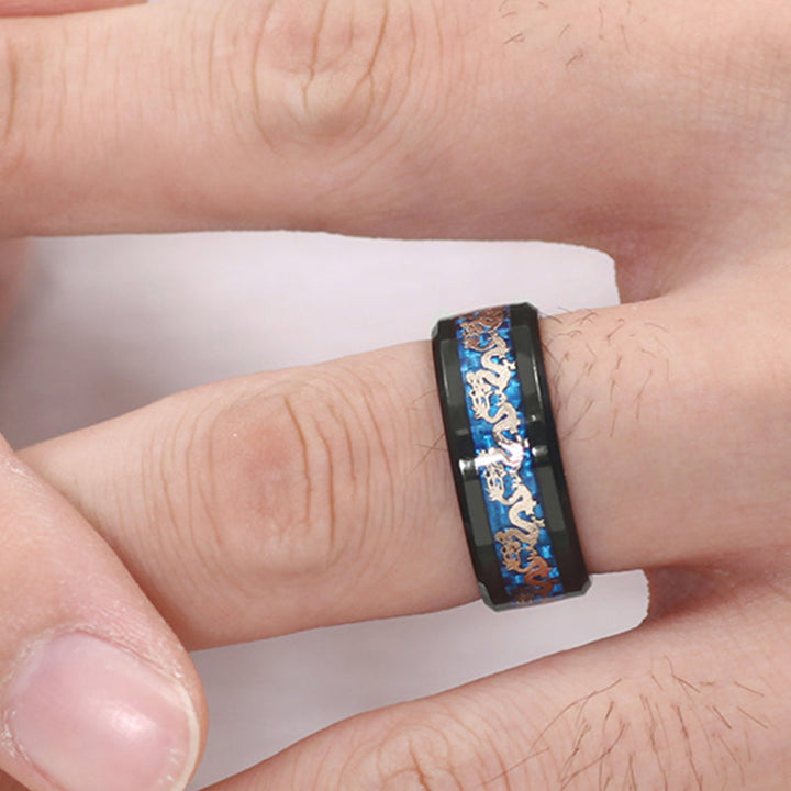 BowLift | Vintage China Dragon Ring for Men