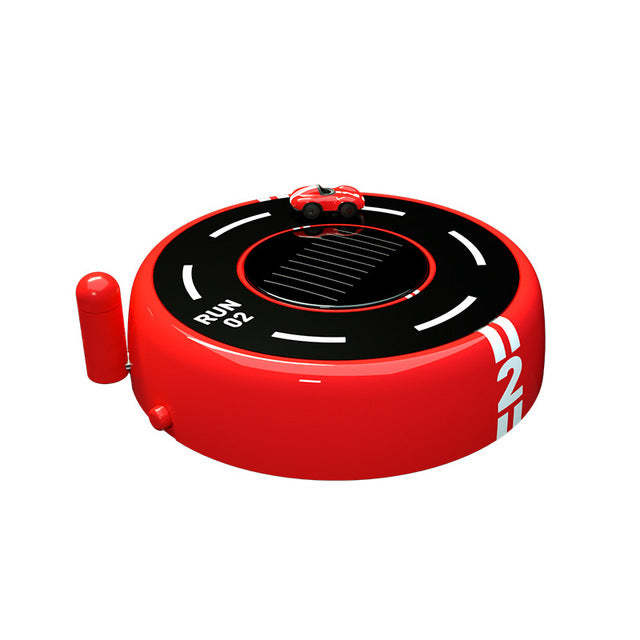 Rotating Race Solar Car Air Purifier | Bowlift