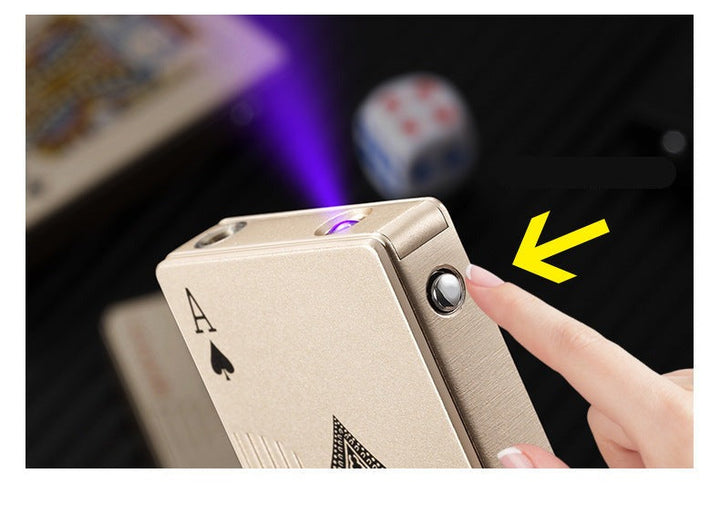 Playing Card Windproof Lighter | Bowlift