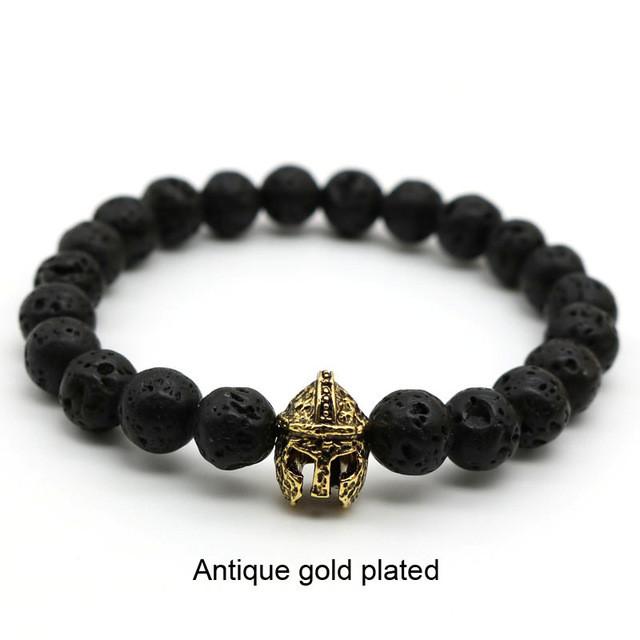 Antique Gold-Plated Gladiator Bracelet | Bowlift