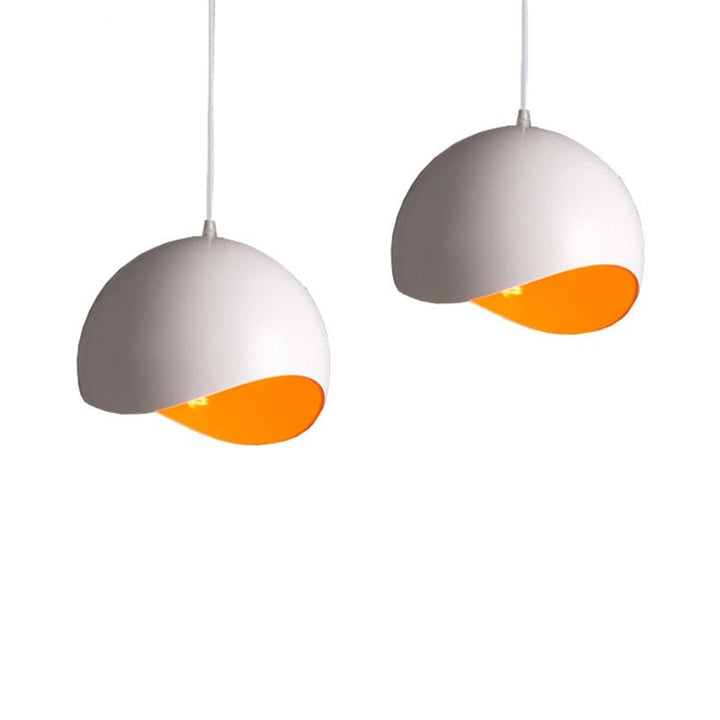 BowLift | Modern Aluminum Eggshell Nordic Pendant Lamp