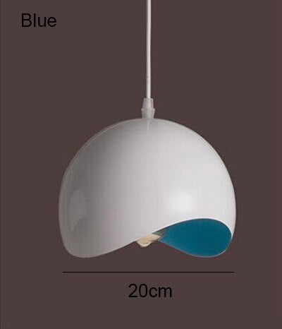 BowLift | Modern Aluminum Eggshell Nordic Pendant Lamp