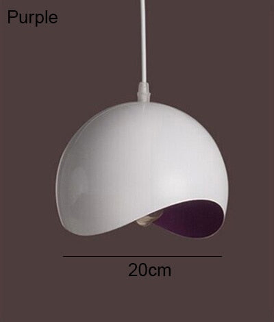BowLift | Modern Aluminum Eggshell Nordic Pendant Lamp