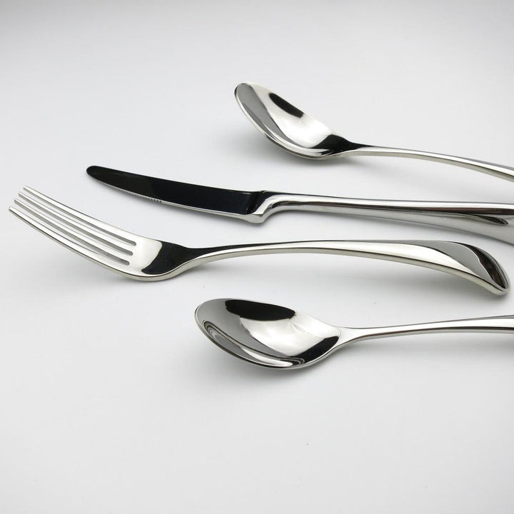 Sidereal - Stainless Steel Silverware Set (4 Pieces) | Bowlift