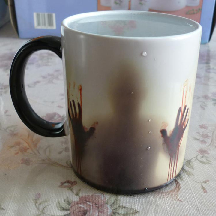 Heat Sensitive Bloody Hands Mug | Bowlift