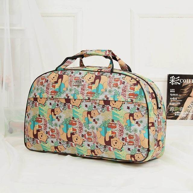 BowLift | Canvas Fashion Casual Waterproof Oxford Zipper Travel Bags