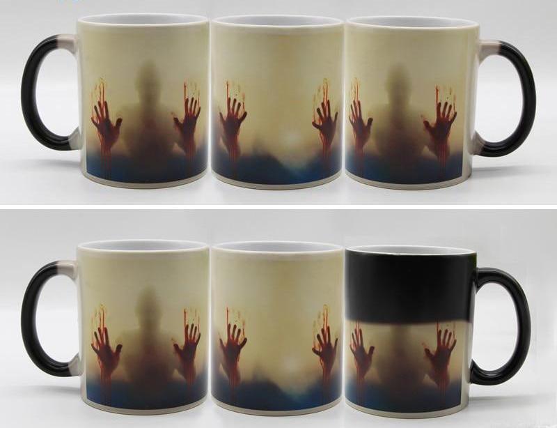 Heat Sensitive Bloody Hands Mug | Bowlift