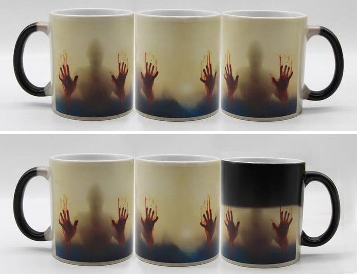Heat Sensitive Bloody Hands Mug | Bowlift