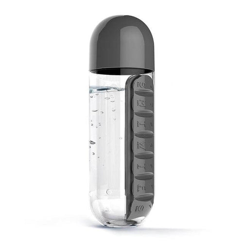 Water Bottle Daily Pill Organizer | Bowlift