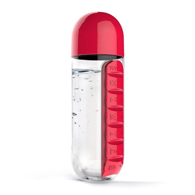 BowLift | Water Bottle Daily Pill Organizer