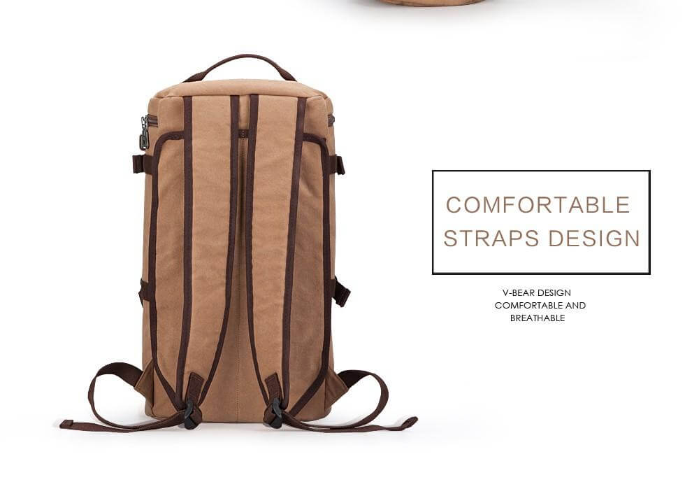 BowLift | Cylinder package Multifunctional Male Fashion Backpack