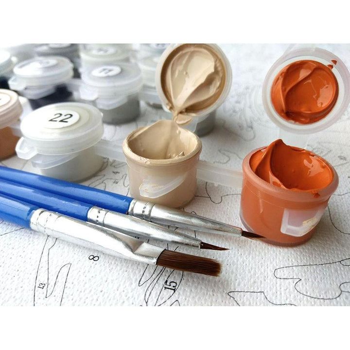 BowLift | European Flowers - Van-Go Paint-By-Number Kit