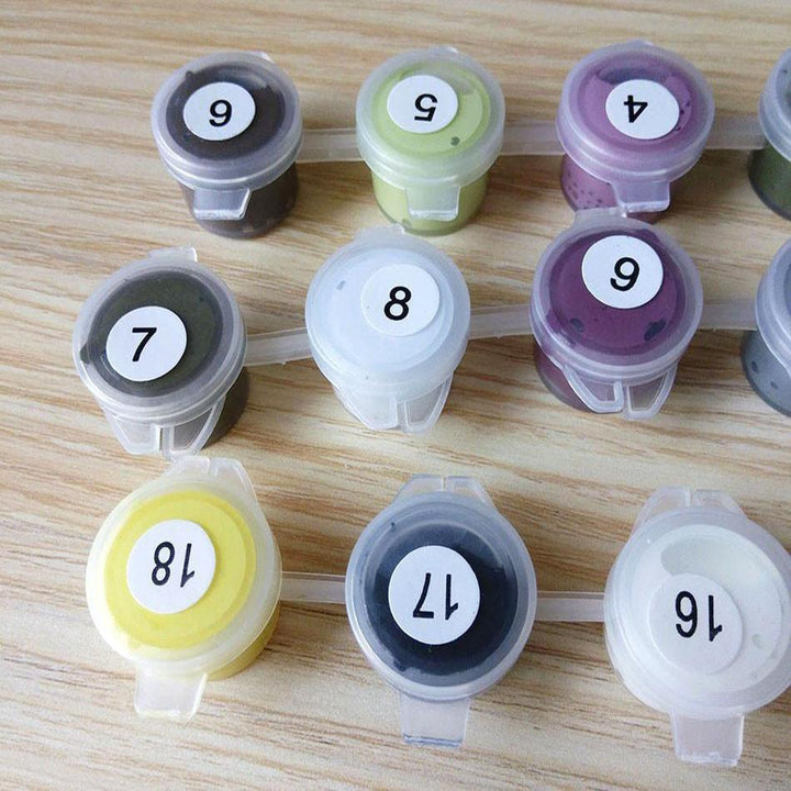 BowLift | European Flowers - Van-Go Paint-By-Number Kit