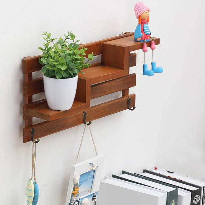 Handmade Wood Boxes Shelf Organizer | Bowlift
