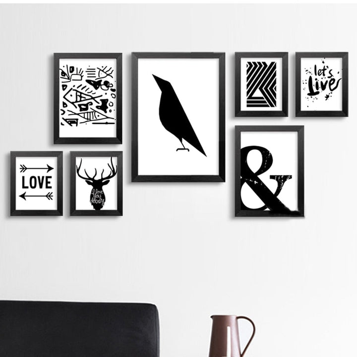 Let's Live Deer - Canvas Wall Art Painting | Bowlift