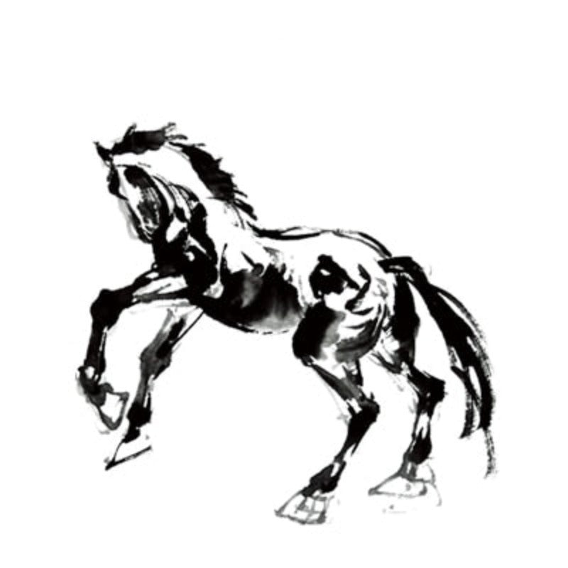 White And Black Chinese Style - Canvas Wall Art Painting | Bowlift