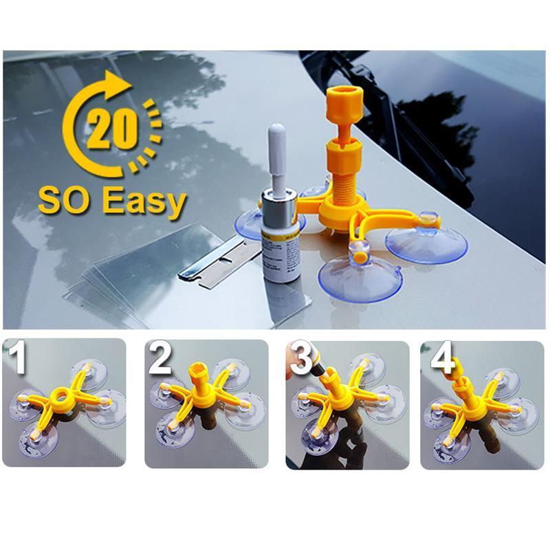 BowLift | Windshield Repair Kit DIY Restore Car Window Glass