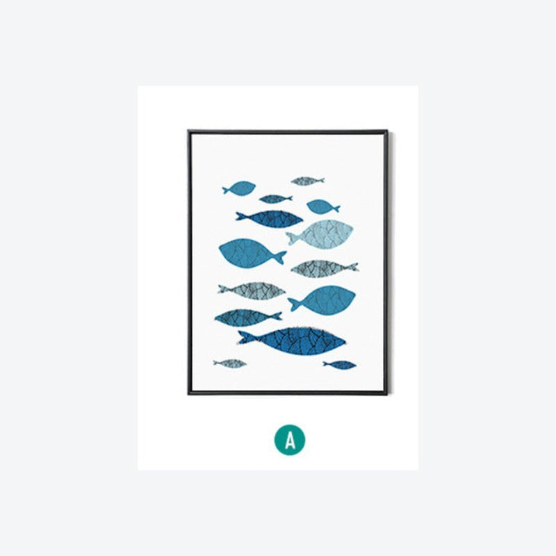 Fish-Canvas Wall Art Painting | Bowlift